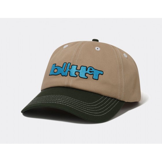Butter Warped 6 Panel Cap Tan Seaweed