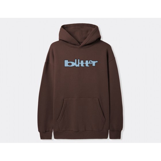 Butter Warped Hoodie Chocolate