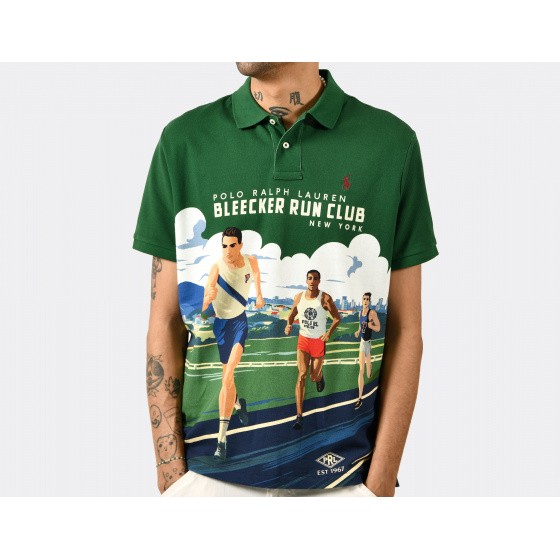 Polo Ralph Lauren Custom Slim Polo Shirt Run Club