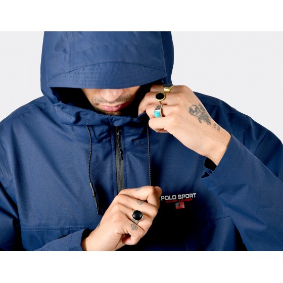 Polo Ralph Lauren Polo Sport Hooded Jacket Newport Navy