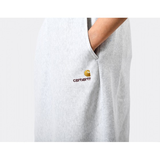 Carhartt WIP W American Script Sweat Skirt Ash Heather