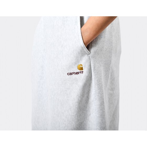 Carhartt WIP W American Script Sweat Skirt Ash Heather