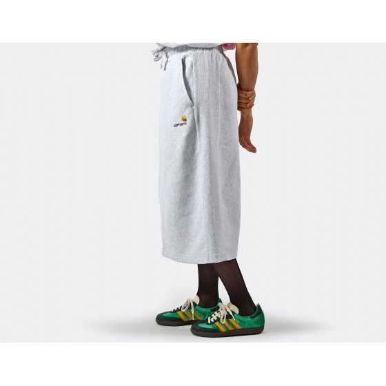 Carhartt WIP W American Script Sweat Skirt Ash Heather