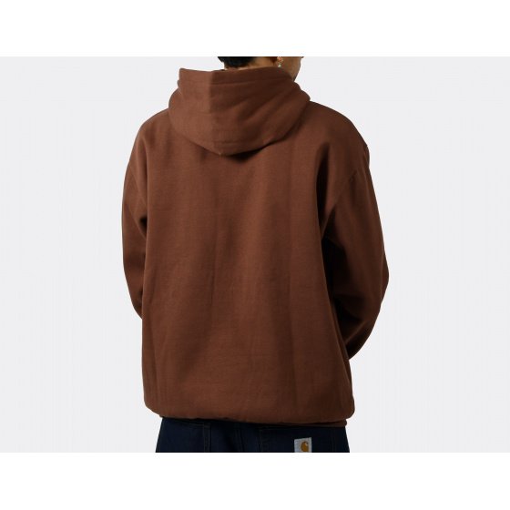 Butter Warped Hoodie Chocolate