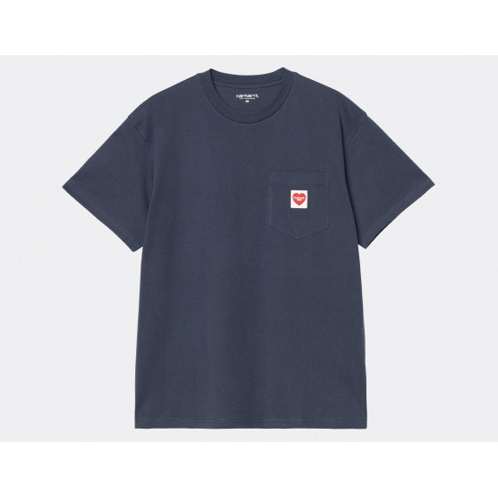 Carhartt WIP Pocket Heart T-Shirt Blue