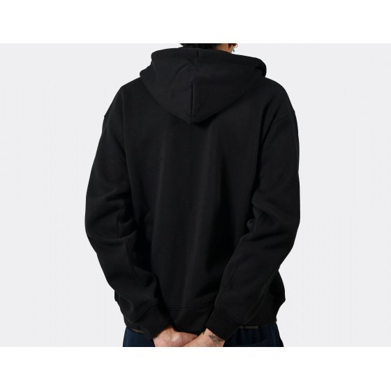 Dime Cursive Zip Hoodie Black