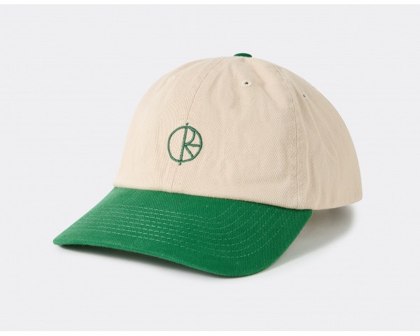 Polar Stroke Logo Sai Cap Ecru Green