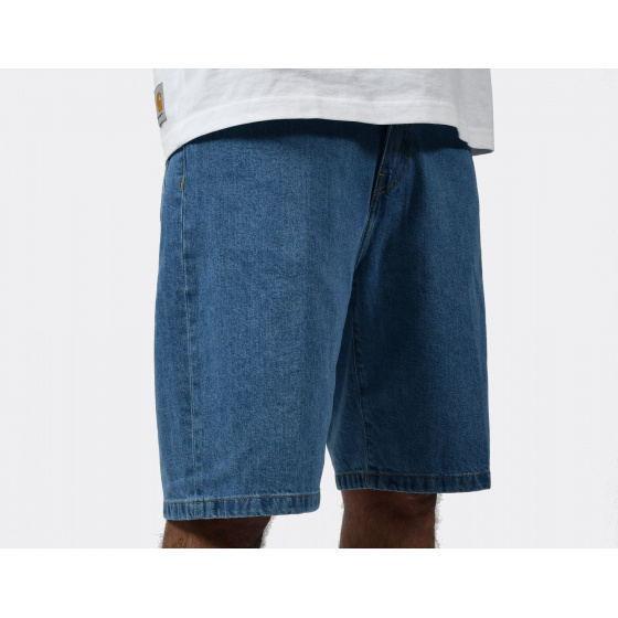 Carhartt WIP Landon Short Blue Heavy Stone Wash