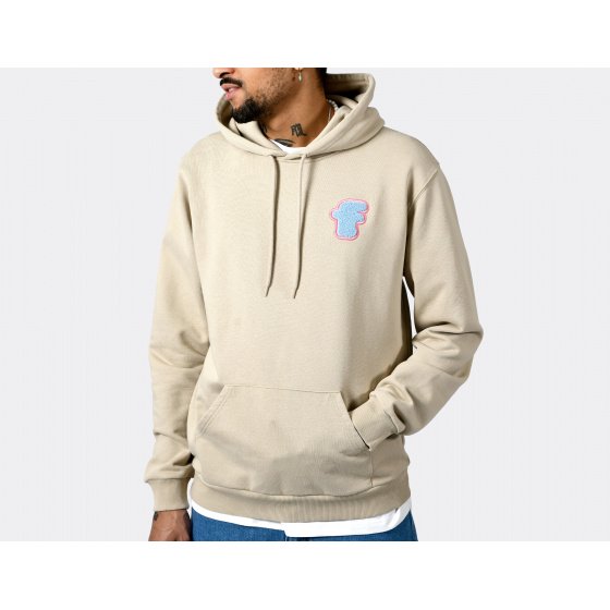 Fenom Flowers Hoodie Beige