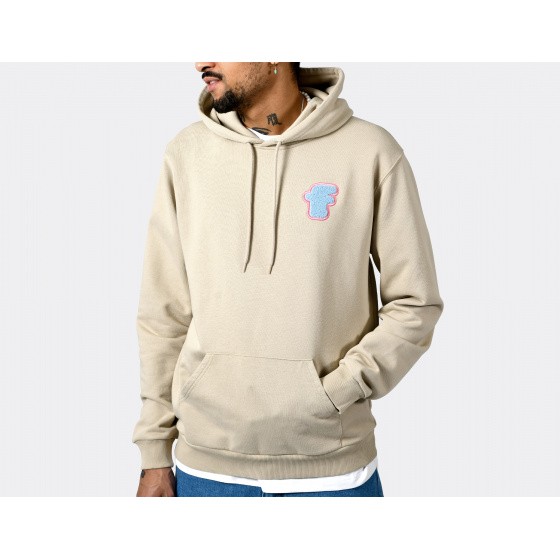 Fenom Flowers Hoodie Beige