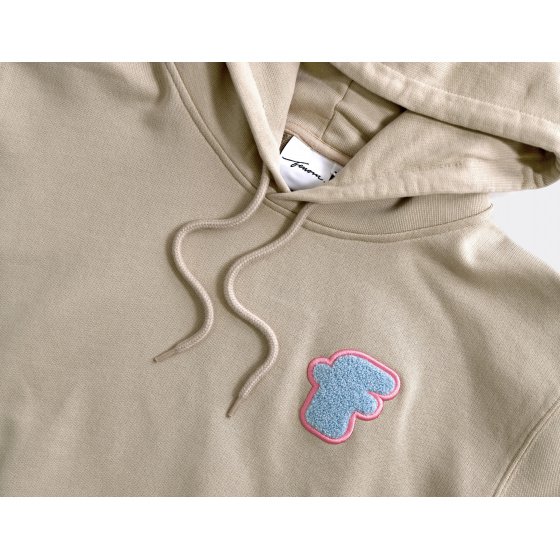 Fenom Flowers Hoodie Beige
