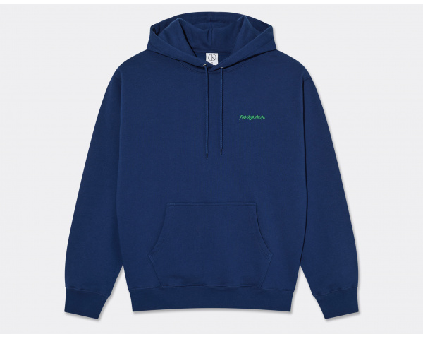 Polar Dave Hoodie Surf Logo Deep Royal Blue