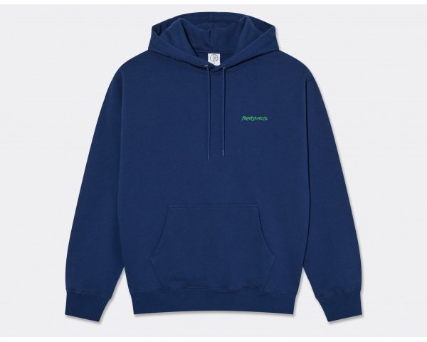 Polar Dave Hoodie Surf Logo Deep Royal Blue