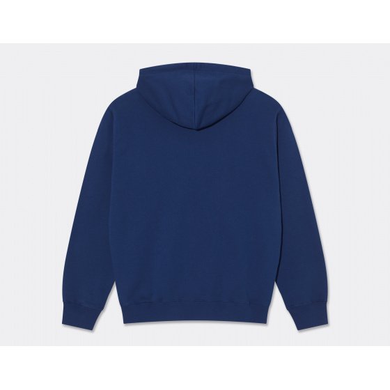 Polar Dave Hoodie Surf Logo Deep Royal Blue