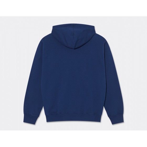 Polar Dave Hoodie Surf Logo Deep Royal Blue