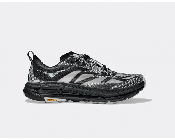 Hoka Mafate Speed 4 Lite Stealth Tech Black White