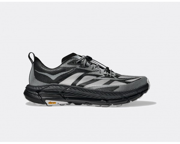 Hoka Mafate Speed 4 Lite Stealth Tech Black White