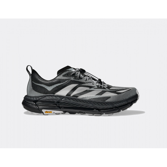 Hoka Mafate Speed 4 Lite Stealth Tech Black White