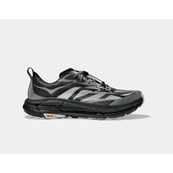 Hoka Mafate Speed 4 Lite Stealth Tech Black White
