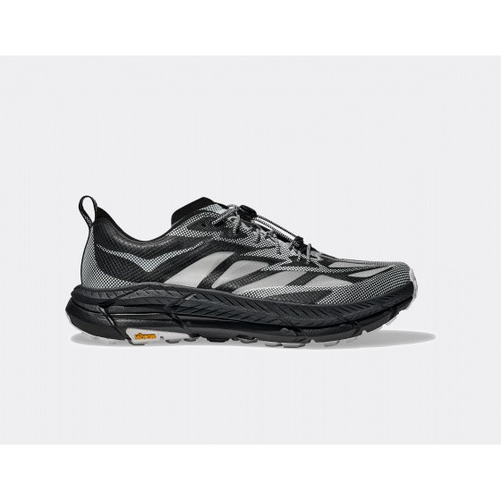 Hoka Mafate Speed 4 Lite Stealth Tech Black White