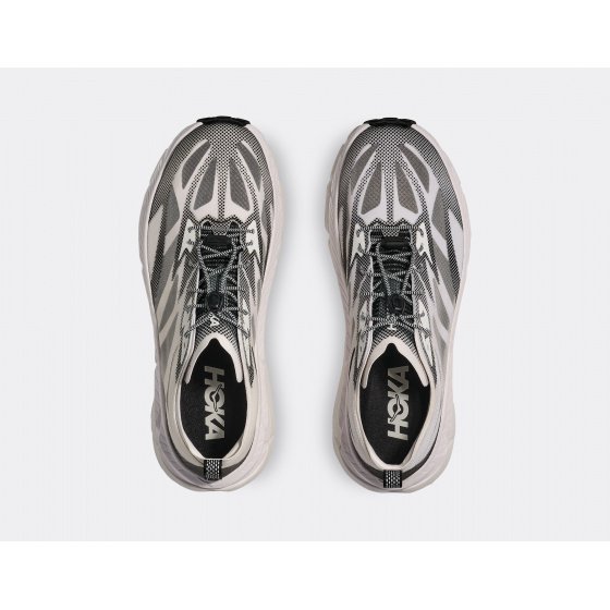 Hoka Mafate Speed 4 Lite Stealth Tech White Black