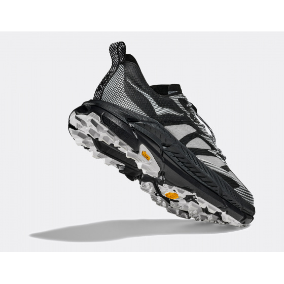 Hoka Mafate Speed 4 Lite Stealth Tech Black White