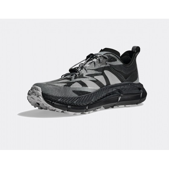 Hoka Mafate Speed 4 Lite Stealth Tech Black White
