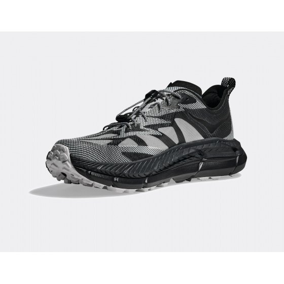 Hoka Mafate Speed 4 Lite Stealth Tech Black White