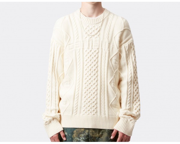 Carhartt WIP Shawn Sweater Natural