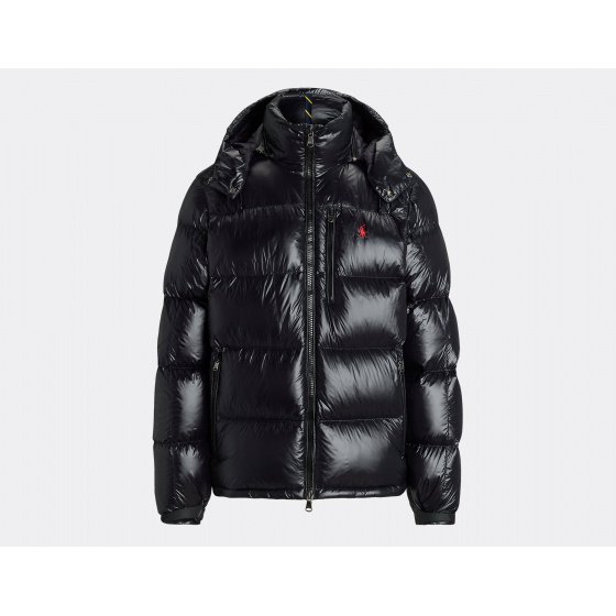 Polo Ralph Lauren Gorham Glossed Down Jacket Black