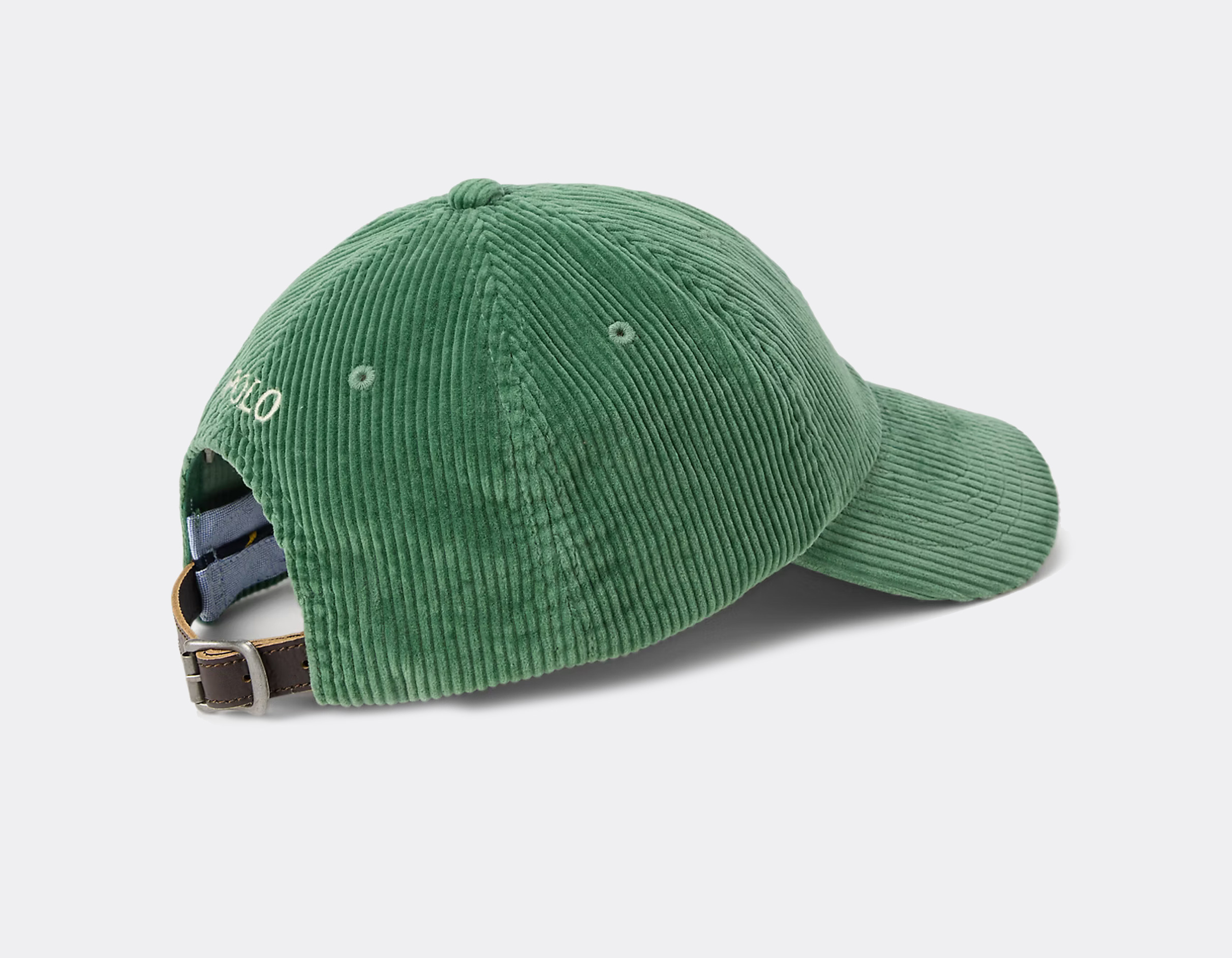 Polo Ralph Lauren Corduroy Ball Cap Meadow Green 710880778013