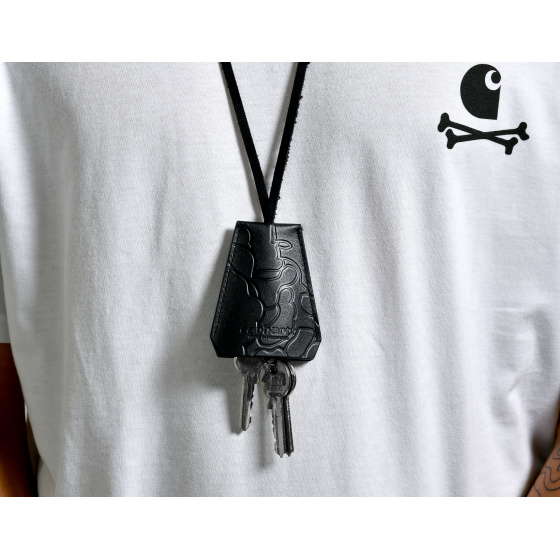 Carhartt WIP Camo Duck Key Bell Black