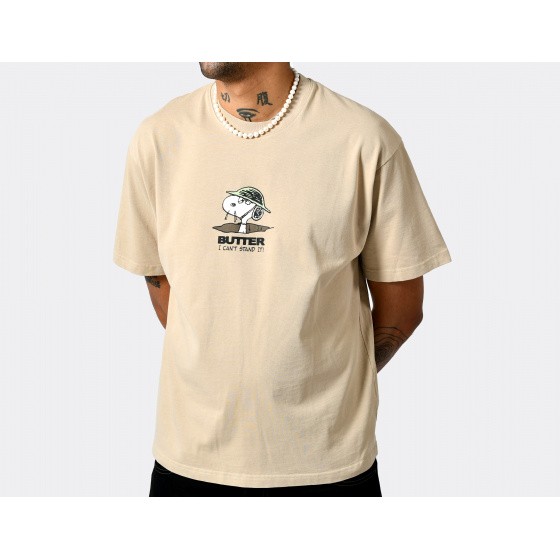 Butter Peanuts Can't Stand It Tee T-Shirt Washed Sandstone