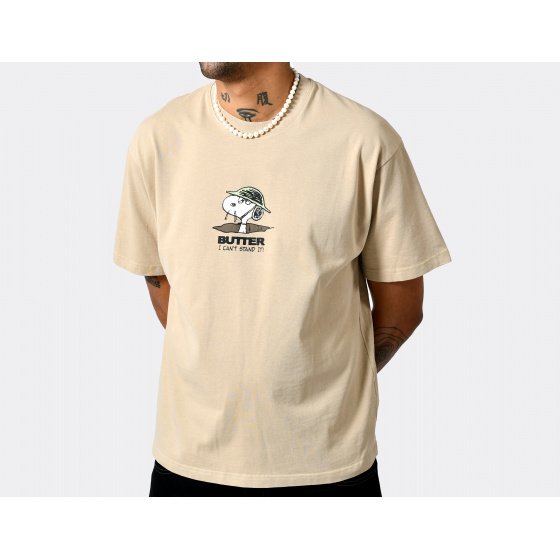 Butter Peanuts Can't Stand It Tee T-Shirt Washed Sandstone