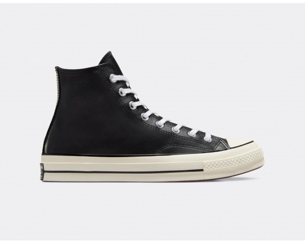 Converse Chuck 70 High Leather Black White