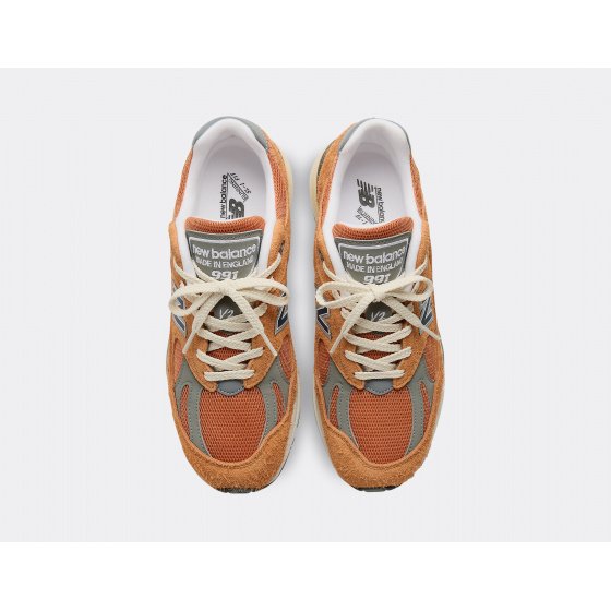 New Balance 991 V2 Grounded Pastels Gold Earth Made in UK
