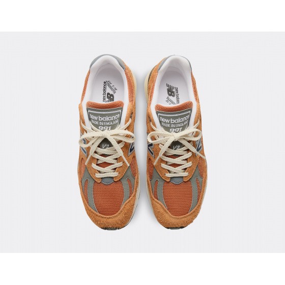 New Balance 991 V2 Grounded Pastels Gold Earth Made in UK