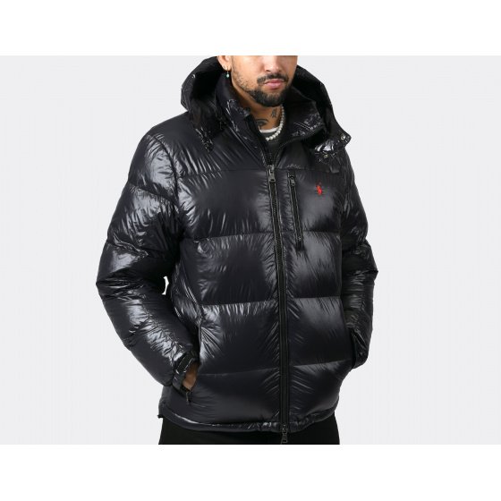 Polo Ralph Lauren Gorham Glossed Down Jacket Black