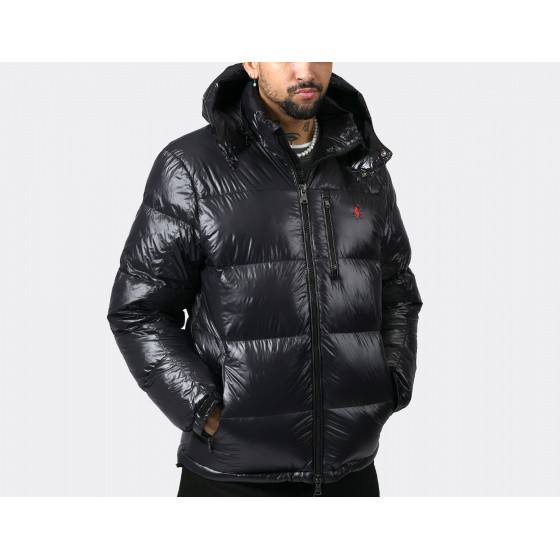 Polo Ralph Lauren Gorham Glossed Down Jacket Black