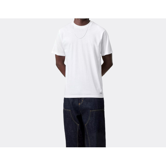 Carhartt WIP Standard Crew Neck T-Shirt Pack White