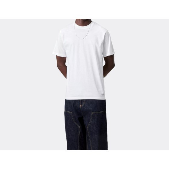 Carhartt WIP Standard Crew Neck T-Shirt Pack White