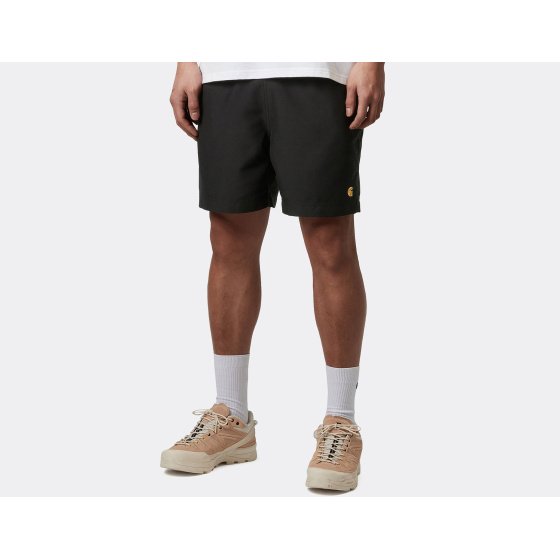 Carhartt WIP Chase Swim Trunks Black
