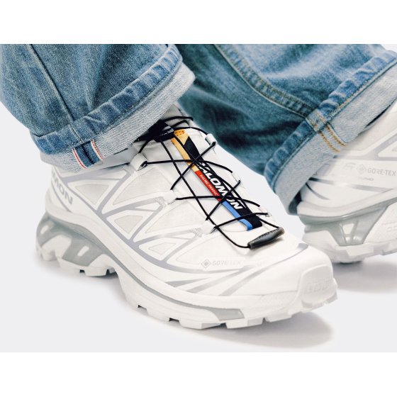 Salomon XT-6 Gore-Tex White Silver