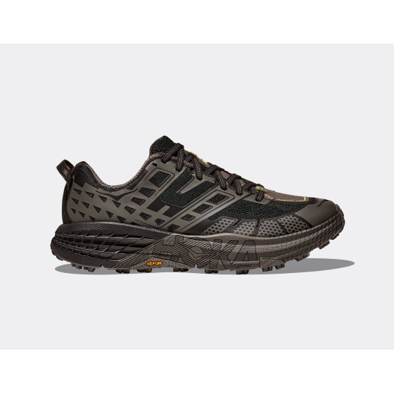 Hoka Speedgoat 2 Black Asphalt Grey