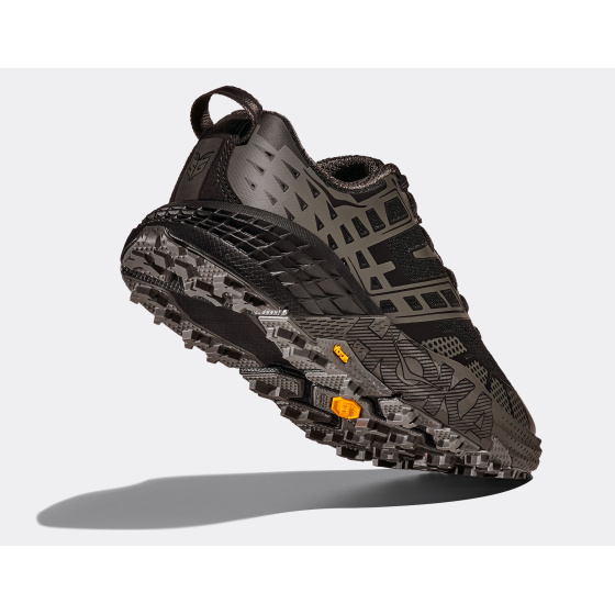 Hoka Speedgoat 2 Black Asphalt Grey