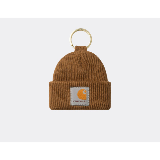 Carhartt WIP Mini Watch Hat Keychain Hamilton Brown