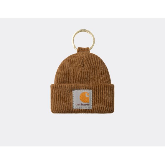 Carhartt WIP Mini Watch Hat Keychain Hamilton Brown