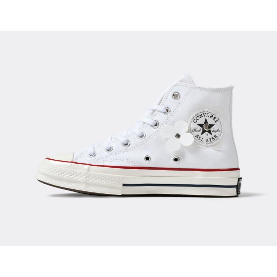 Converse Chuck 70 Canvas Ltd White Flowers