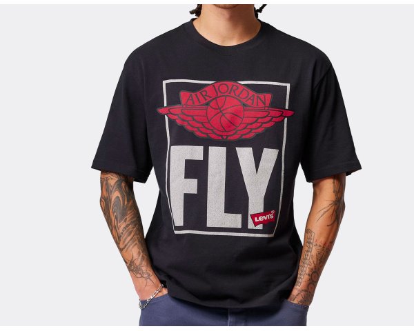 Jordan Short Sleeve T-Shirt Levi’s Black