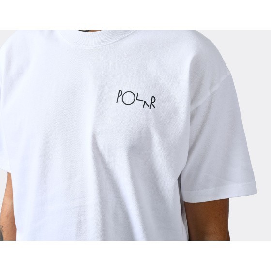 Polar Fill Logo T-Shirt Martas Roses White
